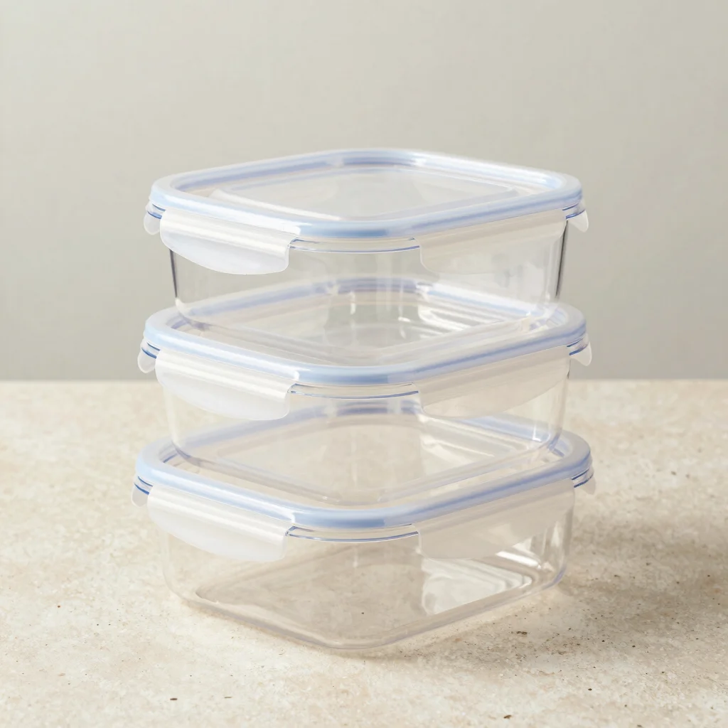 Clear Fridge Containers